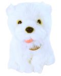 Jucărie de pluș Rappa Eco Friends - Câine West Highland White Terrier, 23 cm - 1t