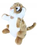 Jucărie de pluș Rappa Eco Friends - Marionetă, Tigru, 28 cm - 2t
