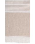 Prosop de plajă în cutie Hello Towels - New Collection, 100 x 180 cm, 100% bumbac, bej - 2t