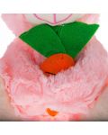 Jucării Teddy Bunny Tea Toys - Benny, 28 cm, cu morcov, roz - 4t