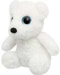 Jucărie de pluș Wild Planet - Urs polar, 15 cm - 1t