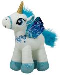 Jucărie de pluș Amek Toys - Unicorn cu aripi, 37 cm	 - 1t