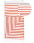 Prosop de plajă în cutie Hello Towels - Bali, 100 x 180 cm, 100% bumbac, portocaliu-bej - 2t