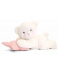 Keel Toys Keeleco - Ursuleț de pluș cu pernă, 20 cm, roz - 1t