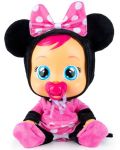 Papusa bebe-plangacios cu lacrimi IMC Toys Cry Babies - Minnie Mouse - 3t