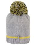 Pălărie de iarnă tricotată Sterntaler - Tractor, 53 cm, 2-4 ani, gri - 2t