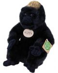 Jucărie de pluș Rappa Eco Friends - Gorilă, așezată, 23 cm - 1t