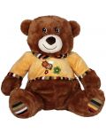Jucărie de pluș Amek Toys - Ursuleț de pluș cu bluză, 35 cm - 1t