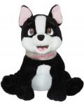 Jucărie de pluș Amek Toys - Câine cu lesă, 22 cm - 1t