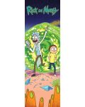 Poster pentru usa Pyramid - Rick and Morty (Portal) - 1t