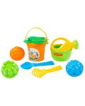 Set de plajă  Polesie Toys - 8 piese , sortiment  - 1t