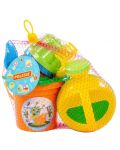 Set de plajă  Polesie Toys - 8 piese , sortiment  - 4t