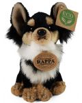 Jucărie de pluș Rappa Eco prietenii - Câine Chihuahua, așezat, 15  cm - 1t