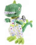 Jucărie de pluș Heunec "Cântărețul mască" - Dinozaurul cu pijamale, 26 cm - 1t