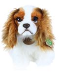 Jucărie de pluș Rappa Eco Friends - Câine Kint Charles Spaniel, așezat, 25 cm - 1t