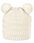 Pălărie tricotată pentru copii Sterntaler - 51 cm, 18-24 luni, ecru - 1t