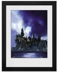 Poster cu ramă GB eye Movies: Harry Potter - Hogwarts Painted - 1t