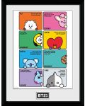 Poster cu ramă GB eye Animation: BT21 - Compilation - 1t