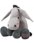 Jucărie de pluș Amek Toys - Donkey, gri, 60 cm - 1t