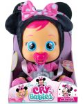 Papusa bebe-plangacios cu lacrimi IMC Toys Cry Babies - Minnie Mouse - 2t
