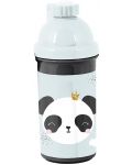 Sticlă din plastic Paso Panda - cu bretea, 500 ml - 1t