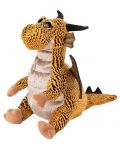 Jucărie de pluș Amek Toys - Dino, galben, 22 cm - 1t