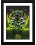 Afiș înrămat GB eye Games: World of Warcraft - Illidan - 1t