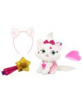 Jucarie de plus Shimmer Stars - Pisica Jelly Bean, cu accesorii - 3t