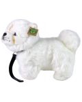 Jucărie de pluș Rappa Eco Friends - Chow Chow Dog, cu lesă, 30 cm - 3t