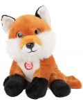 Jucărie de pluș  Amek Toys  - Fox, cu sunet, 19 cm - 1t