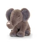 Jucarie de plus Keel Toys Eco - Elefant, 25 cm - 1t