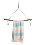 Prosop de plajă în cutie Hello Towels - Palermo, 100 x 180 cm, 100% bumbac, dungi - 3t