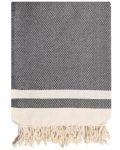 Prosop de plajă în cutie Hello Towels - New Collection, 100 x 180 cm, 100% bumbac, negru - 2t