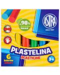 Plastilina Astra - 6 culori - 1t