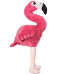 Jucărie de pluș Wild Planet - Flamingo, 31 cm - 1t