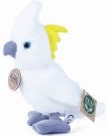 Jucărie de pluș Rappa Eco Friends - Kakadu alb, 18 cm - 1t