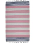 Prosop de plajă în cutie Hello Towels - New Collection, 100 x 180 cm, 100% bumbac, albastru-roz - 2t