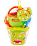 Set de plajă  Polesie Toys - 5 piese , sortiment  - 3t