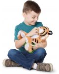 Jucărie de pluș Melissa & Doug - Baby Tiger, cu accesorii - 3t