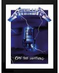 Poster cu ramă GB eye Music: Metallica - Ride the Lightning - 1t