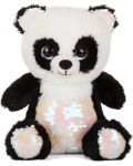 Jucărie de pluș Amek Toys - Panda cu paiete, 28 cm - 1t