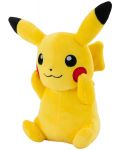 Figura de pluș Jazwares Games: Pokemon - Pikachu (Ver. 07), 20 cm - 1t