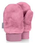 Mănuși de pluș pentru copii cu un deget Sterntaler - 2-3 ani, roz - 1t