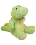 Jucărie de pluș Amek Toys - Crocodil, verde, 23 cm - 1t