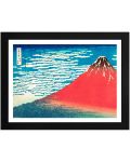 Afiș înrămat GB Eye Art: Hokusai - Red Fuji - 1t
