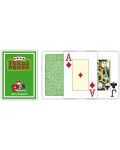 Carti de poker din plastic Texas Poker - verde deschis  - 2t