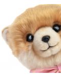 Jucărie de pluș Studio Pets - Câine Pomeranian cu fundiță, Pom-Pom, 23 cm - 2t