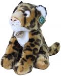 Jucărie de pluș Rappa Eco friends - Leopard, așezat, 30 cm - 2t