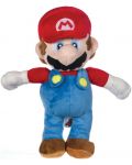 Figurină de pluș Nintendo Games: Super Mario Bros. - Mario, 25 cm - 1t