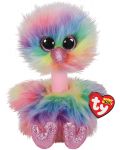 Jucarie de plus TY Toys Beanie Boos - Strut Asha, colorat, 15 cm - 1t